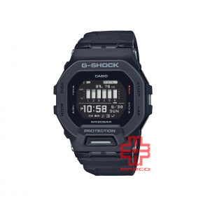 Casio G-Shock GBD-200-1 Black Resin Band Men Sports Watch