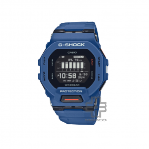 Casio G-Shock G-Squad GBD-200-2 Navy Blue Resin Band Men Sports Watch