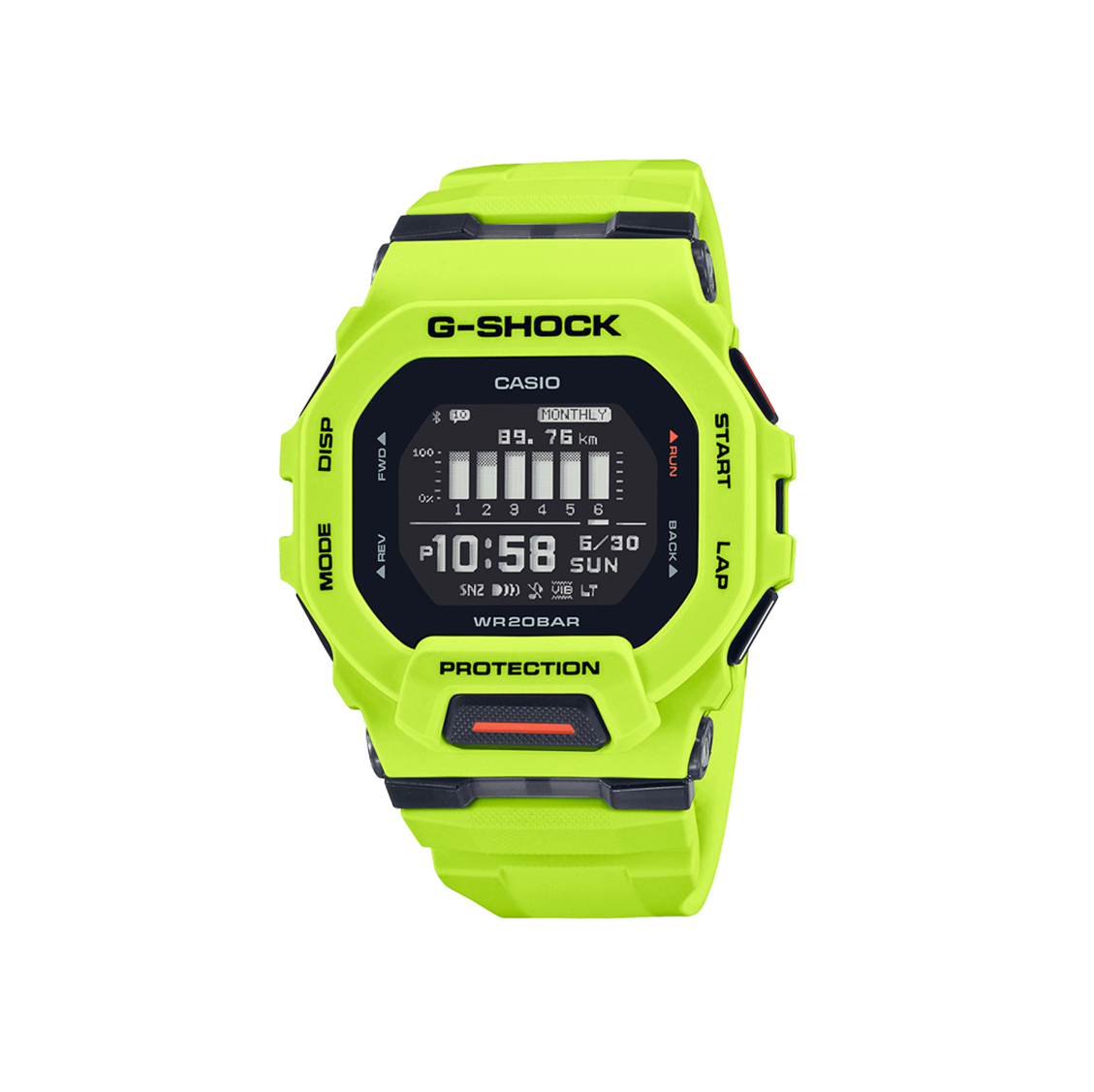 G shock yellow green on sale