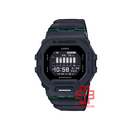 Casio G-Shock GBD-200UU-1 Black Resin Band Men Sports Watch