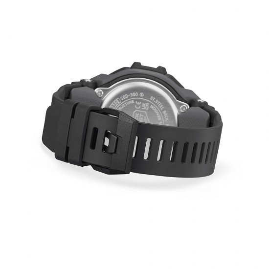 Casio G-Shock G-Squad GBD-300-1 Black Bio-Based Resin Band Men Sports Watch Casio G-Shock G-Squad GBD-300-1 Black Bio-Based Resin Band Men Sports Watch