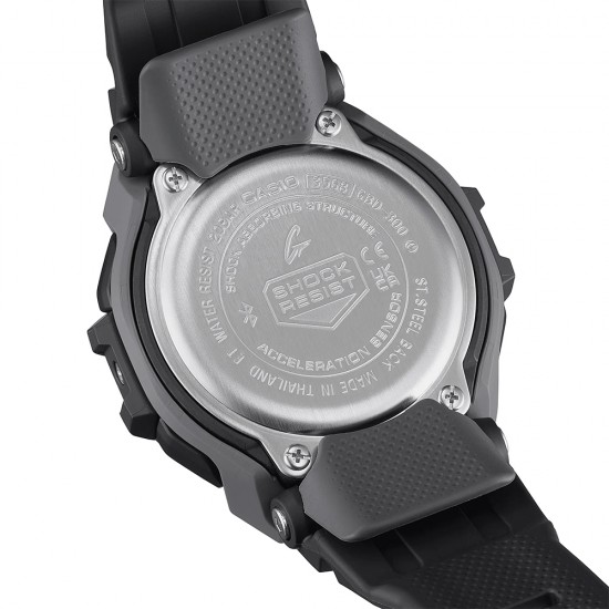 Casio G-Shock G-Squad GBD-300-1 Black Bio-Based Resin Band Men Sports Watch Casio G-Shock G-Squad GBD-300-1 Black Bio-Based Resin Band Men Sports Watch