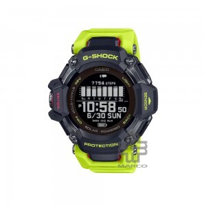 Casio G-Shock G-Squad GBD-H2000-1A9 Yellow-Green Bio-Based Resin Band Men Sport Watch