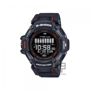 Casio G-Shock G-Squad GBD-H2000-1A Black Bio-Based Resin Band Men Sport Watch