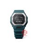 Casio G-Shock GBX-100-2 Turquoise Resin Band Men Sports Watch