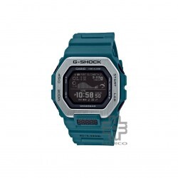 Casio G-Shock GBX-100-2 Turquoise Resin Band Men Sports Watch