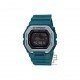 Casio G-Shock GBX-100-2 Turquoise Resin Band Men Sports Watch
