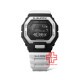 Casio G-Shock GBX-100-7 White Resin Band Men Sports Watch
