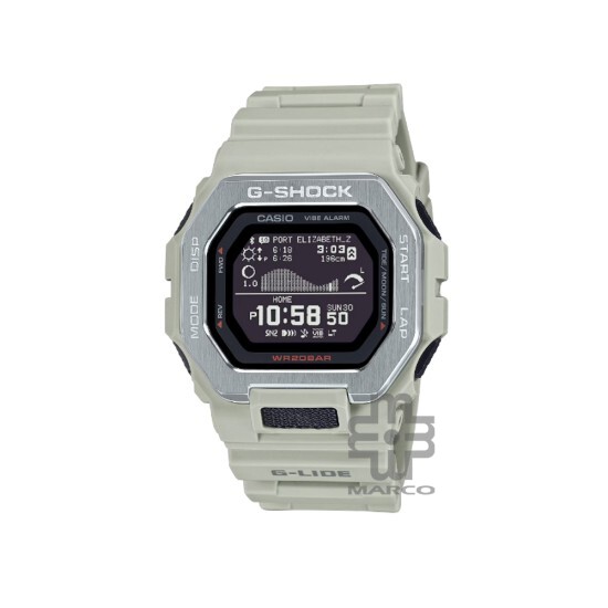 Casio G-Shock G-LIDE GBX-100-8 Beige Bio-Based Resin Band Men Sport Watch Casio G-Shock G-LIDE GBX-100-8 Beige Bio-Based Resin Band Men Sport Watch