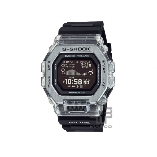 Casio G-Shock G-LIDE GBX-100S-1 Black Bio-Based Resin Band Men Sport Watch Casio G-Shock G-LIDE GBX-100S-1 Black Bio-Based Resin Band Men Sport Watch