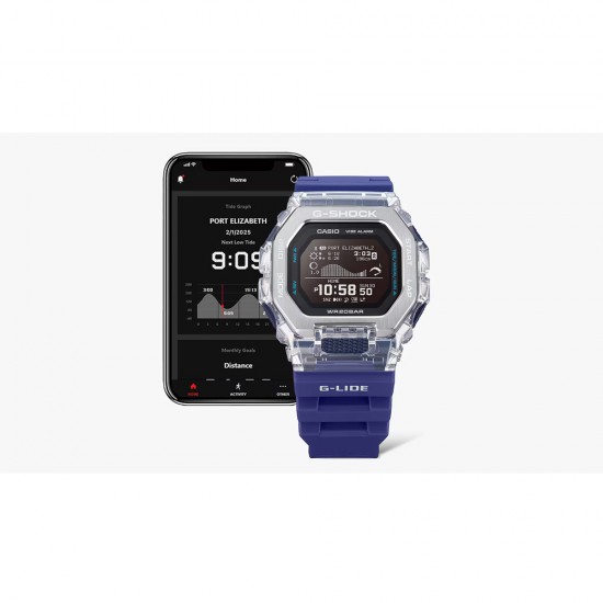 Casio G-Shock G-LIDE GBX-100S-2 Purple Bio-Based Resin Band Men Sport Watch Casio G-Shock G-LIDE GBX-100S-2 Purple Bio-Based Resin Band Men Sport Watch