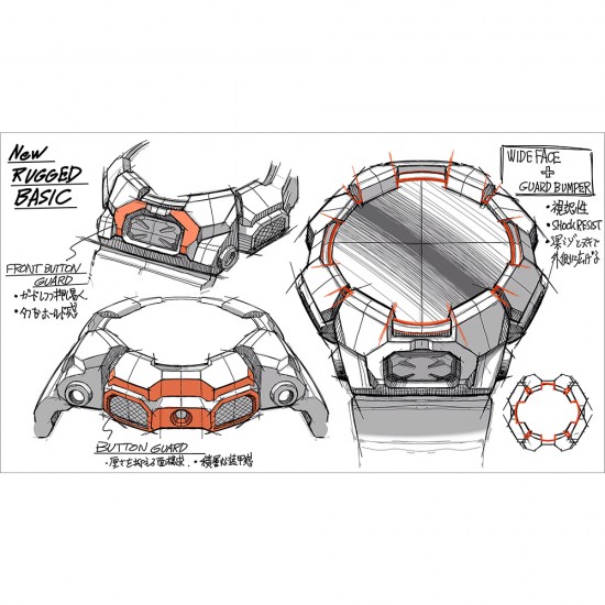 Casio G-Shock GD-010-1 Black Bio-Based Resin Band Men Sports Watch