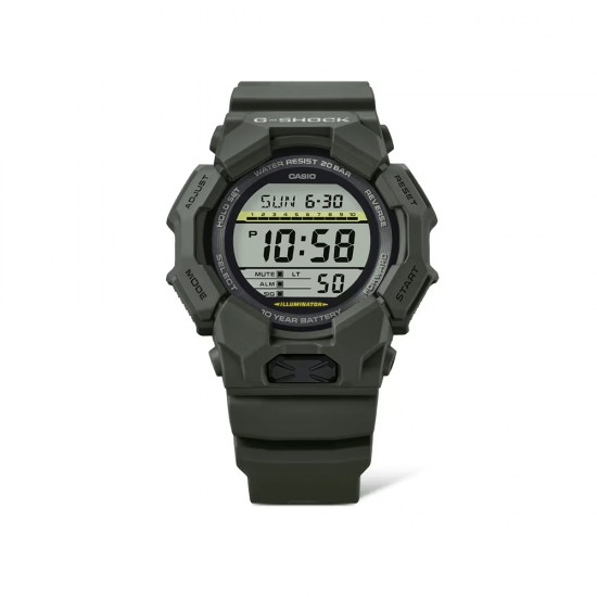 Casio G-Shock GD-010-3 Olive Green Bio-Based Resin Band Men Sports Watch Casio G-Shock GD-010-3 Olive Green Bio-Based Resin Band Men Sports Watch