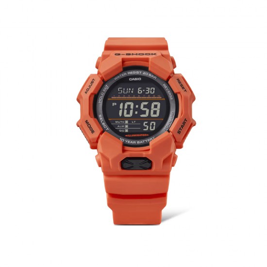 Casio G-Shock GD-010-4 Orange Bio-Based Resin Band Men Sports Watch Casio G-Shock GD-010-4 Orange Bio-Based Resin Band Men Sports Watch