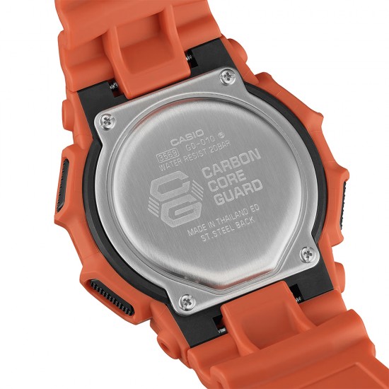 Casio G-Shock GD-010-4 Orange Bio-Based Resin Band Men Sports Watch Casio G-Shock GD-010-4 Orange Bio-Based Resin Band Men Sports Watch