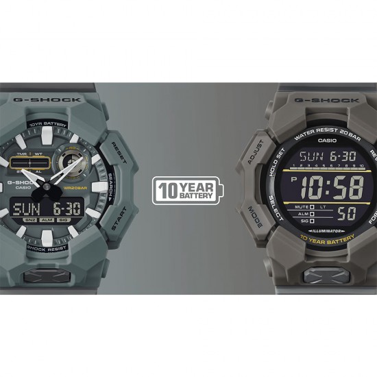 Casio G-Shock GD-010CE-5 Brown Cloth Band (CORDURA®re/cor™) Men Sport Watch