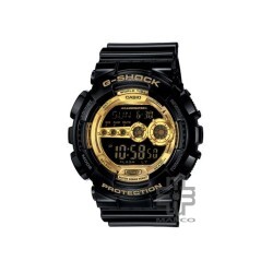 Casio G-Shock GD-100GB-1 Black Resin Band Men Sport Watch