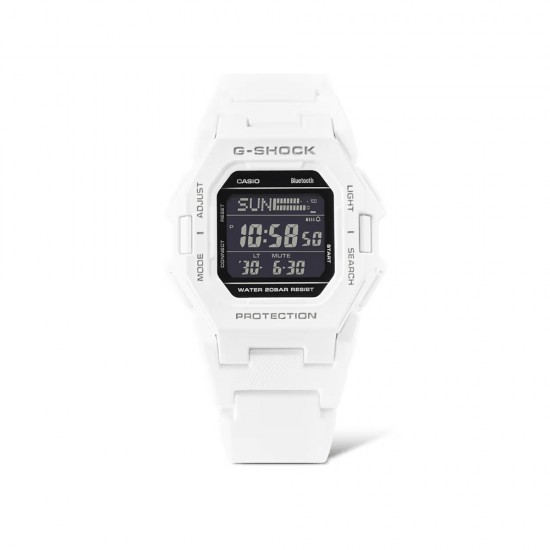 Casio G-Shock GD-B500-7 White Resin Band Men Sport Watch Casio G-Shock GD-B500-7 White Resin Band Men Sport Watch