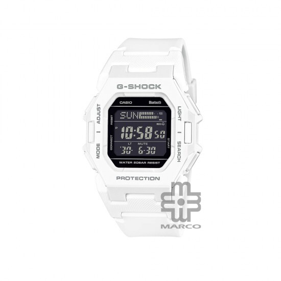 Casio G-Shock GD-B500-7 White Resin Band Men Sport Watch Casio G-Shock GD-B500-7 White Resin Band Men Sport Watch