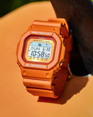 Casio G-Shock GLX-5600RT-4 Orange Resin Band Men Sports Watch