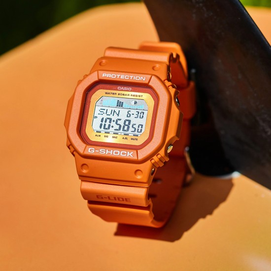 Casio G-Shock GLX-5600RT-4 Orange Resin Band Men Sports Watch