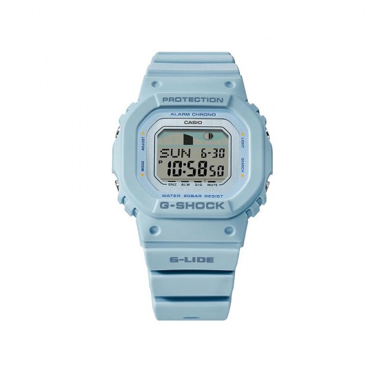 Casio G-Shock Women G-LIDE GLX-S5600-2 Blue Bio-Based Resin Band Sport Watch