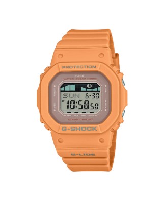 Casio G-Shock Women G-LIDE GLX-S5600-4 Orange Bio-Based Resin Band Sport Watch
