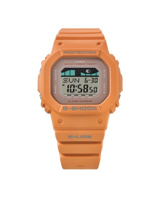 Casio G-Shock Women G-LIDE GLX-S5600-4 Orange Bio-Based Resin Band Sport Watch