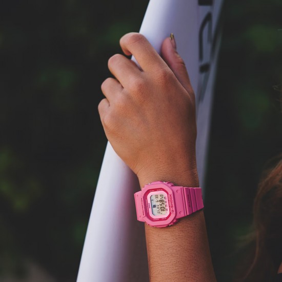 Casio G-Shock Women G-LIDE GLX-S5610-4 Pink Bio-Based Resin Band Sport Watch