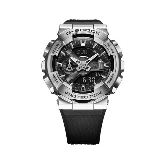 Casio G-Shock GM-110-1A Black Resin Band Men Sports Watch