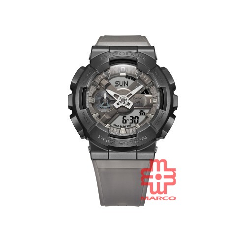 Casio G-Shock GM-110MF-1A Grey Resin Band Men Sports Watch