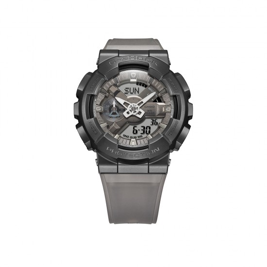 Casio G-Shock Midnight Fog Series GM-110MF-1A Grey Resin Band Men Sports Watch