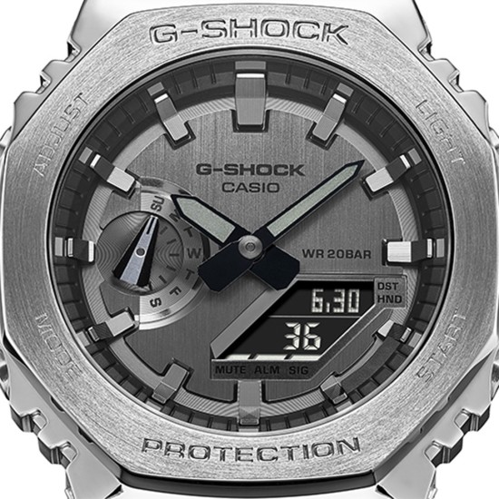 Casio G-Shock GM-2100-1A Black Resin Band Men Sports Watch