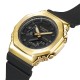 Casio G-Shock Black x Gold Series GM-2100G-1A9 Black Resin Band Men Sports Watch