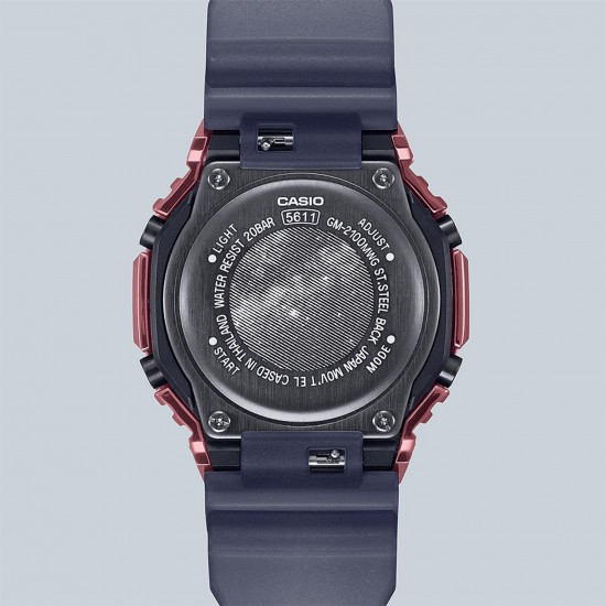 Casio G-Steel GM-2100MWG-1A Black Resin Band Men Sports Watch