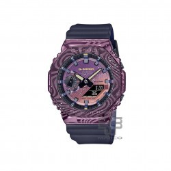 Casio G-Steel GM-2100MWG-1A Black Resin Band Men Sports Watch