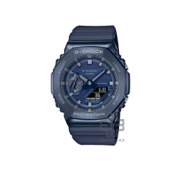 Casio G-Shock GM-2100N-2A Blue Resin Band Men Sports Watch