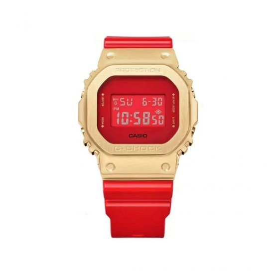 Casio G-Shock GM-5600CX-4 Red Resin Band Men Sports Watch
