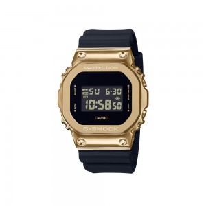 Casio G-Shock GM-5600G-9 Gold Black Resin Band Men Sports Watch