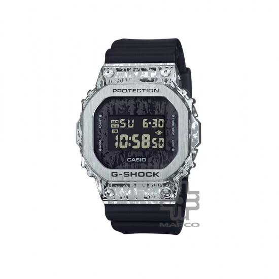 Casio G-Steel GM-5600GC-1 Black Bio-Based Resin Band Men Sports Watch