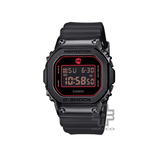 Casio G-Shock RUI HACHIMURA SIGNATURE GM-5600RH-1 Stainless Steel Bezel Black Bio-based Resin Band Men Watch