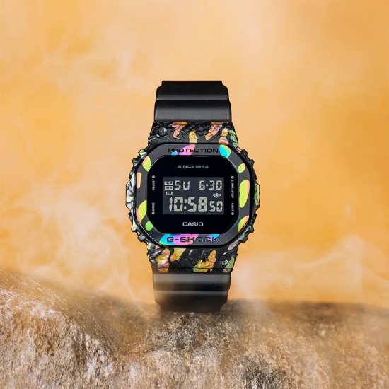 [Limited Edition] Casio G-Shock Stone Series GM-5640GEM-1 Black Translucent Resin Band Men Sport Watch