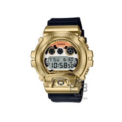 Casio G-Steel Gold Daruma Doll Series GM-6900GDA-9 Black Resin Band Men Sports Watch