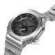 Casio G-Shock Full Metal Series GM-B2100D-1A Silver Stainless Steel Band Men Watch
