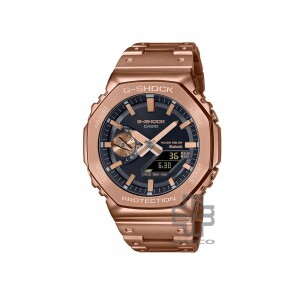 Casio G-Shock Full Metal Series GM-B2100GD-5A Rose Gold Stainless Steel Band Men Watch