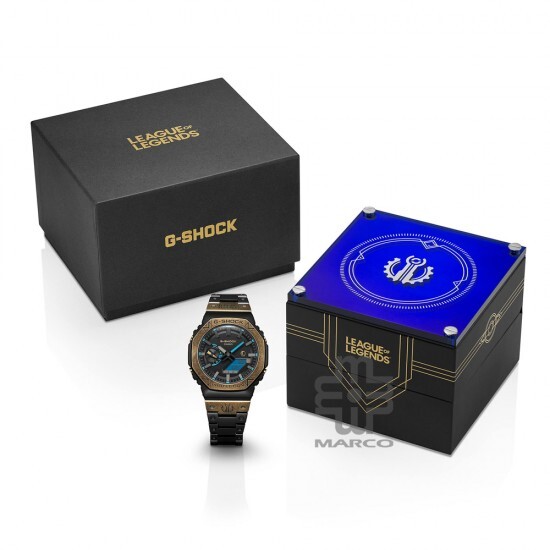Casio G-Shock Full Metal Series X League of Legends GM-B2100LL-1A Black Stainless Steel Band Men Watch