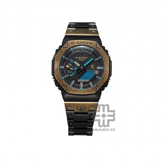 Casio G-Shock Full Metal Series X League of Legends GM-B2100LL-1A Black Stainless Steel Band Men Watch