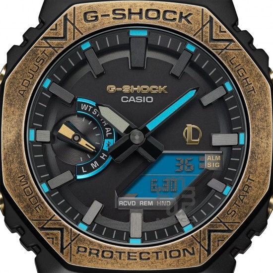 Casio G-Shock Full Metal Series X League of Legends GM-B2100LL-1A Black Stainless Steel Band Men Watch