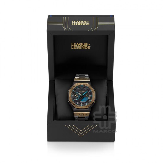 Casio G-Shock Full Metal Series X League of Legends GM-B2100LL-1A Black Stainless Steel Band Men Watch