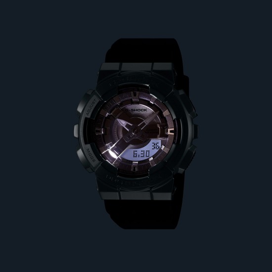 Casio G-Shock Women GM-S110-1A Black Resin Band Sports Watch Casio G-Shock Women GM-S110-1A Black Resin Band Sports Watch
